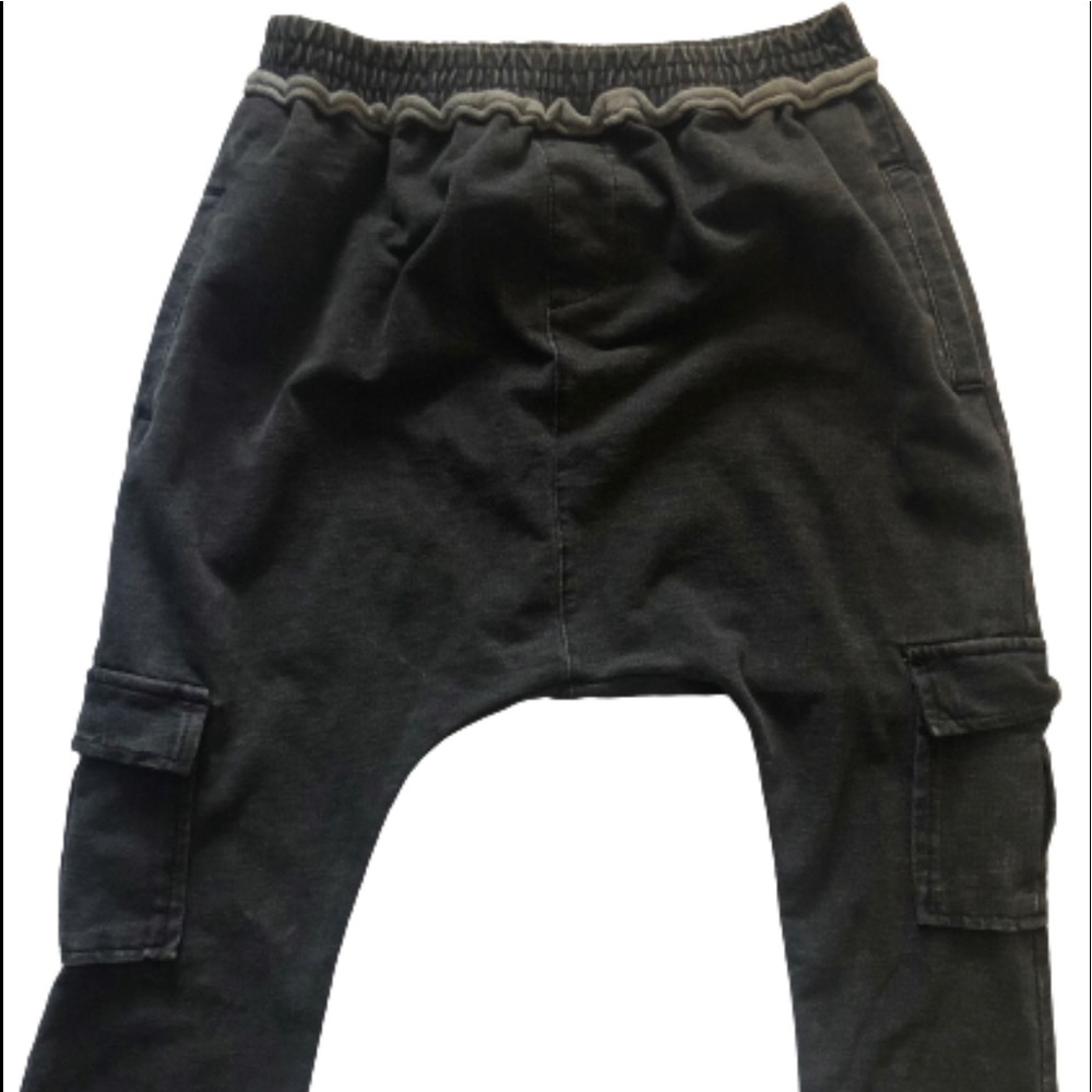 Afton Street Vintage Black Harem Jogger Pants